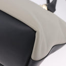 Chloe Bailey Hand Bag Leather 2way Beige Gold Auth hk4009V-17