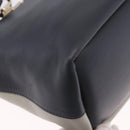 Chloe Bailey Hand Bag Leather 2way Beige Gold Auth hk4009V-18