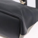 Chloe Bailey Hand Bag Leather 2way Beige Gold Auth hk4009V-19