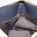 Chloe Bailey Hand Bag Leather 2way Beige Gold Auth hk4009V-23