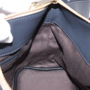 Chloe Bailey Hand Bag Leather 2way Beige Gold Auth hk4009V-24
