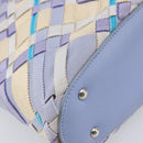 Salvatore Ferragamo Tote Bag Canvas Purple Auth hk4016-14