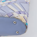 Salvatore Ferragamo Tote Bag Canvas Purple Auth hk4016-15
