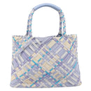 Salvatore Ferragamo Tote Bag Canvas Purple Auth hk4016-13