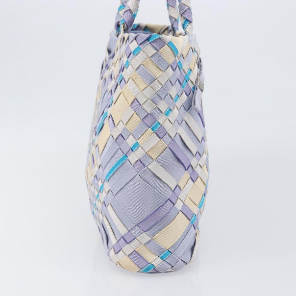 Salvatore Ferragamo Tote Bag Canvas Purple Auth hk4016