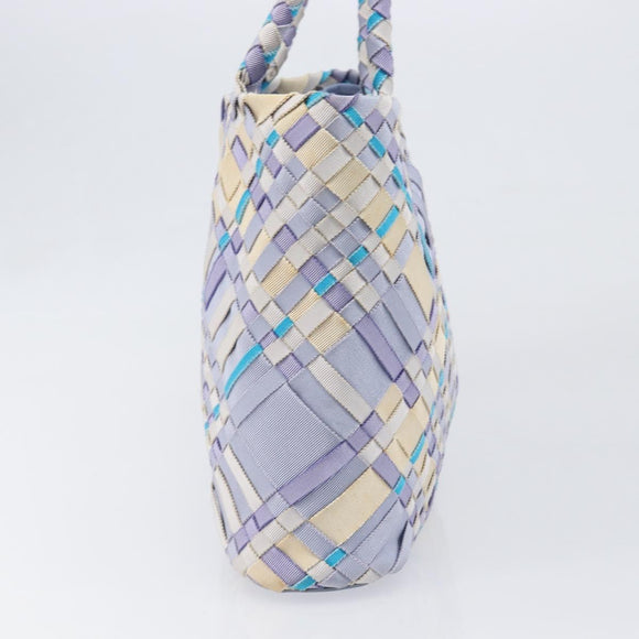 Salvatore Ferragamo Tote Bag Canvas Purple Auth hk4016