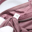 PRADA Tote Bag Nylon Red Silver Auth hk4020-11