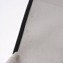 BALENCIAGA Navy Cabas Hand Bag Canvas White Black Auth hk4021-24