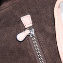 LOEWE Kaliyu GM Hand Bag Leather Pink Silver Auth hk4026A-21