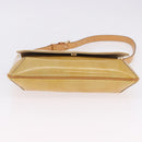 LOUIS VUITTON Monogram Vernis Thompson Street Bag Beige M91301 LV Auth hk4027-10