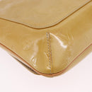 LOUIS VUITTON Monogram Vernis Thompson Street Bag Beige M91301 LV Auth hk4027-13