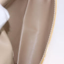LOUIS VUITTON Monogram Vernis Thompson Street Bag Beige M91301 LV Auth hk4027-17