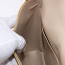 LOUIS VUITTON Monogram Vernis Thompson Street Bag Beige M91301 LV Auth hk4027-19