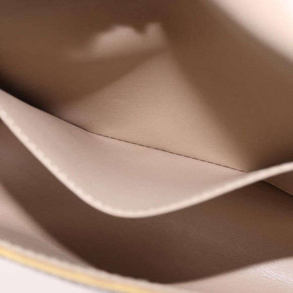 LOUIS VUITTON Monogram Vernis Thompson Street Bag Beige M91301 LV Auth hk4027
