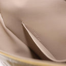 LOUIS VUITTON Monogram Vernis Thompson Street Bag Beige M91301 LV Auth hk4027-21