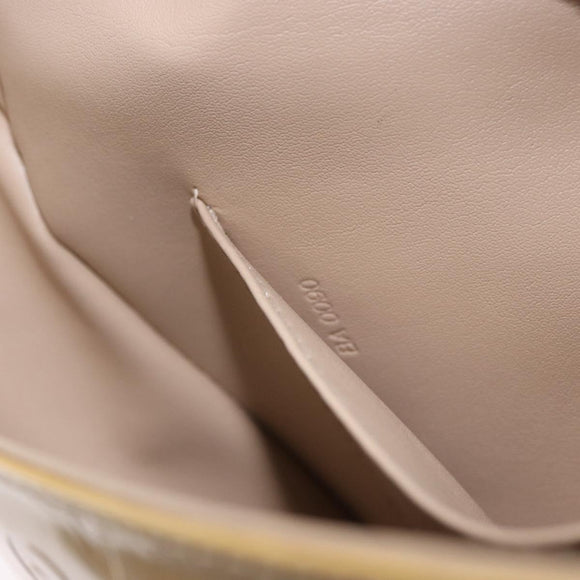 LOUIS VUITTON Monogram Vernis Thompson Street Bag Beige M91301 LV Auth hk4027