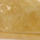 LOUIS VUITTON Monogram Vernis Thompson Street Bag Beige M91301 LV Auth hk4027-4