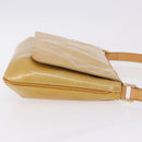 LOUIS VUITTON Monogram Vernis Thompson Street Bag Beige M91301 LV Auth hk4027-5