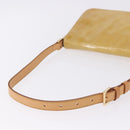 LOUIS VUITTON Monogram Vernis Thompson Street Bag Beige M91301 LV Auth hk4027-8
