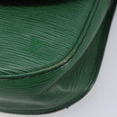 LOUIS VUITTON Epi Saint Cloud GM Shoulder Bag Green M52194 LV Auth hk4028-15