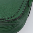 LOUIS VUITTON Epi Saint Cloud GM Shoulder Bag Green M52194 LV Auth hk4028-17
