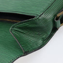 LOUIS VUITTON Epi Saint Cloud GM Shoulder Bag Green M52194 LV Auth hk4028-20