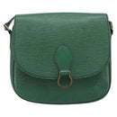 LOUIS VUITTON Epi Saint Cloud GM Shoulder Bag Green M52194 LV Auth hk4028-13