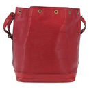 LOUIS VUITTON Epi Noe Shoulder Bag Red M44007 LV Auth hk4029-13