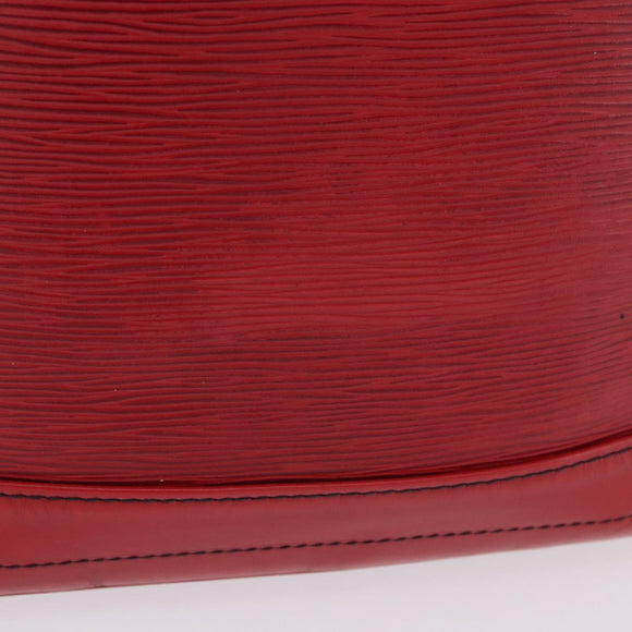 LOUIS VUITTON Epi Noe Shoulder Bag Red M44007 LV Auth hk4029