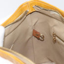 LOUIS VUITTON Monogram Vernis Houston Hand Bag Beige M91004 LV Auth hk4033-22