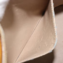 LOUIS VUITTON Monogram Vernis Houston Hand Bag Beige M91004 LV Auth hk4033-10
