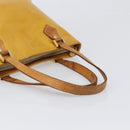 LOUIS VUITTON Monogram Vernis Houston Hand Bag Beige M91004 LV Auth hk4033-7