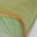 LOUIS VUITTON Monogram Vernis Houston Hand Bag Baby Blue M91005 LV Auth hk4034-12