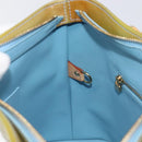 LOUIS VUITTON Monogram Vernis Houston Hand Bag Baby Blue M91005 LV Auth hk4034-19