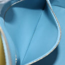 LOUIS VUITTON Monogram Vernis Houston Hand Bag Baby Blue M91005 LV Auth hk4034-21