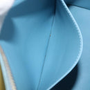 LOUIS VUITTON Monogram Vernis Houston Hand Bag Baby Blue M91005 LV Auth hk4034-22