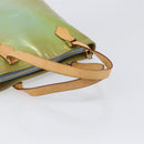 LOUIS VUITTON Monogram Vernis Houston Hand Bag Baby Blue M91005 LV Auth hk4034-7