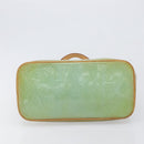 LOUIS VUITTON Monogram Vernis Houston Hand Bag Baby Blue M91005 LV Auth hk4034-9