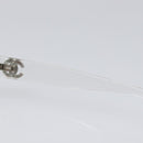 CHANEL Sunglasses Plastic Silver CC Auth hk4035-9