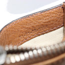 Chloe Paddington Coin Purse Leather Brown Silver Gold Auth hk4038-12