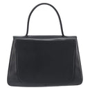 GIVENCHY Hand Bag Leather Black Gold Auth hk4043A-2