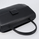 GIVENCHY Hand Bag Leather Black Gold Auth hk4043A-6