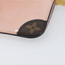 LOUIS VUITTON Monogram Vernis Pochette Cree Rose valerine M63853 LV Auth hk4045-16