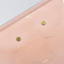 LOUIS VUITTON Monogram Vernis Pochette Cree Rose valerine M63853 LV Auth hk4045-8