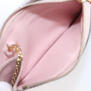LOUIS VUITTON Monogram Vernis Pochette Cree Rose valerine M63853 LV Auth hk4045-11