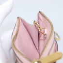 LOUIS VUITTON Monogram Vernis Pochette Cree Rose valerine M63853 LV Auth hk4045-21