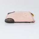 LOUIS VUITTON Monogram Vernis Pochette Cree Rose valerine M63853 LV Auth hk4045-3