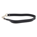 GUCCI Shoulder Strap Leather 33.5"" Black Gold Auth hk4048-4