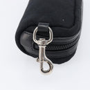 GUCCI GG Canvas Guccissima WebSherry Line Pouch Black Silver 245800 Auth hk4054-13