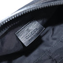 GUCCI GG Canvas Guccissima WebSherry Line Pouch Black Silver 245800 Auth hk4054-14